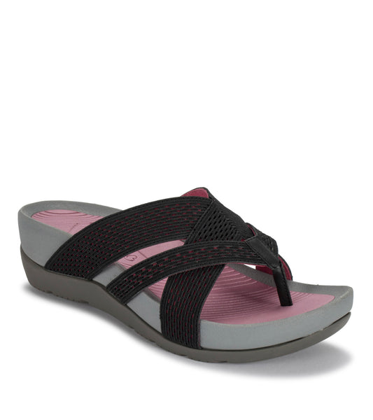 Agatha Slide Sandal - Black (BT27016)