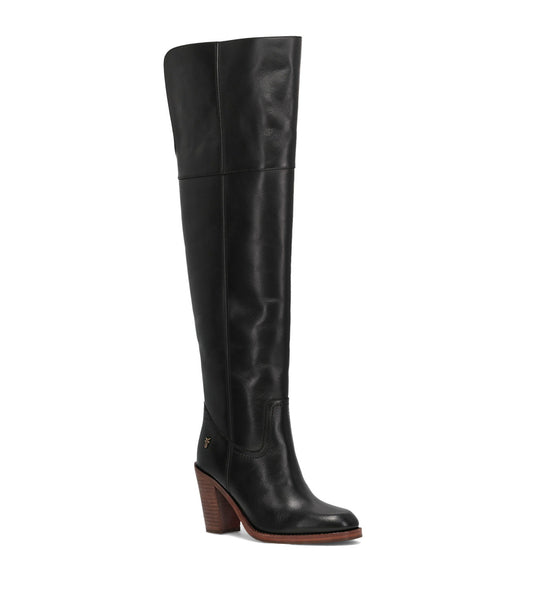 Corinne Over The Knee Boot - Black (FR42059-BLAC)