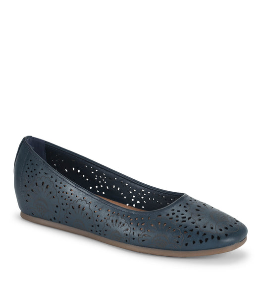 Chika Casual Flat - Navy Blue (BT29722)