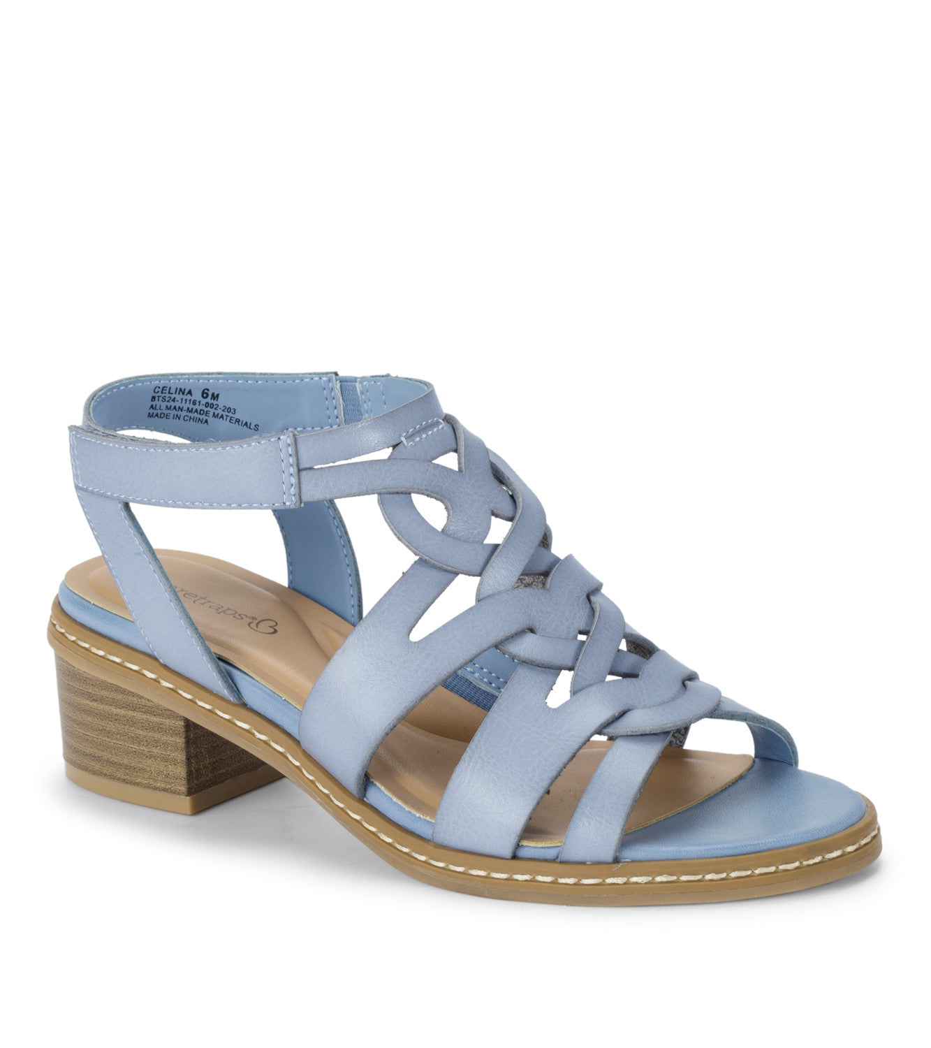 Celina Block Heel Sandal - Island Blue (BT30495)
