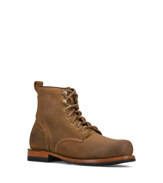 Hudson Workboot Plain Toe - Bark (FR41352-BARK)