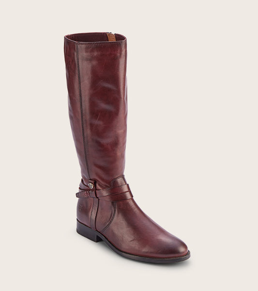 Melissa Belted Tall - Merlot (FR40062-MRLT)