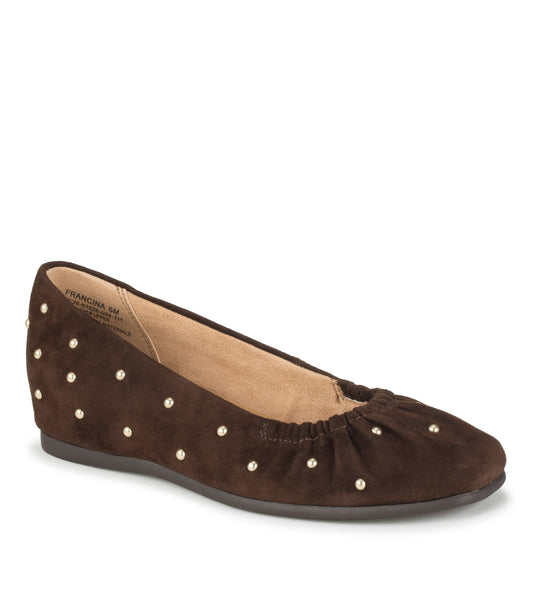 Francina Flat - Dark Brown (OR10080)
