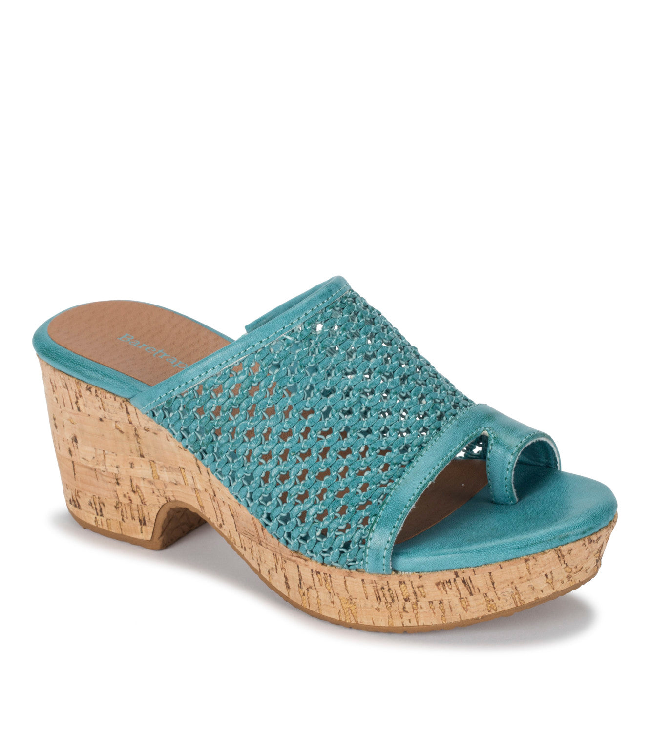 Bethie Wedge Sandal - Turquoise (BT28914)