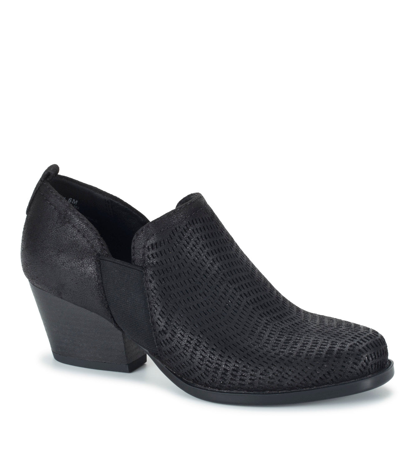 Ridgely Block Heel Bootie - Black (BT29378)