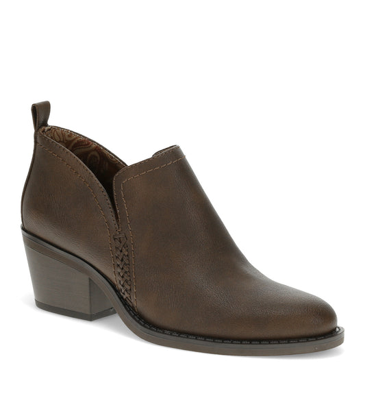 Lidian Ankle Bootie - Dark Brown (BT30791)