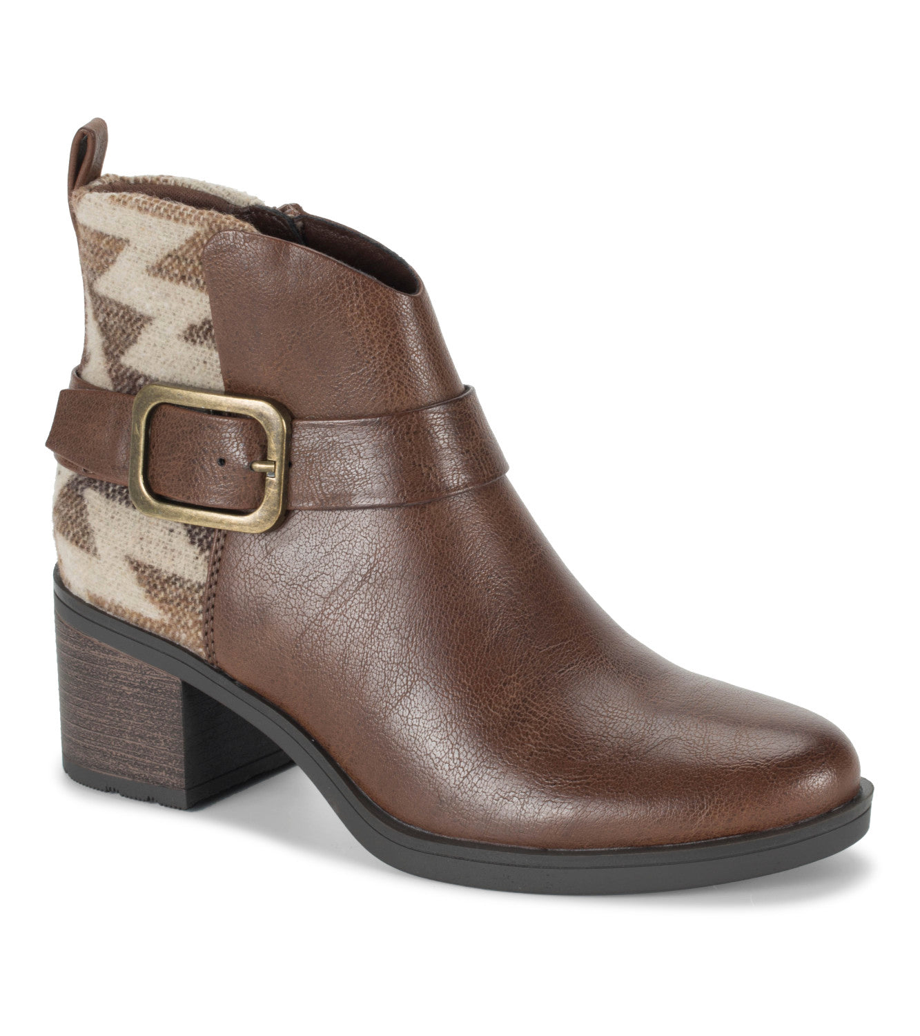 Colorado Block Heel Bootie - Dark Brown (BT29354)