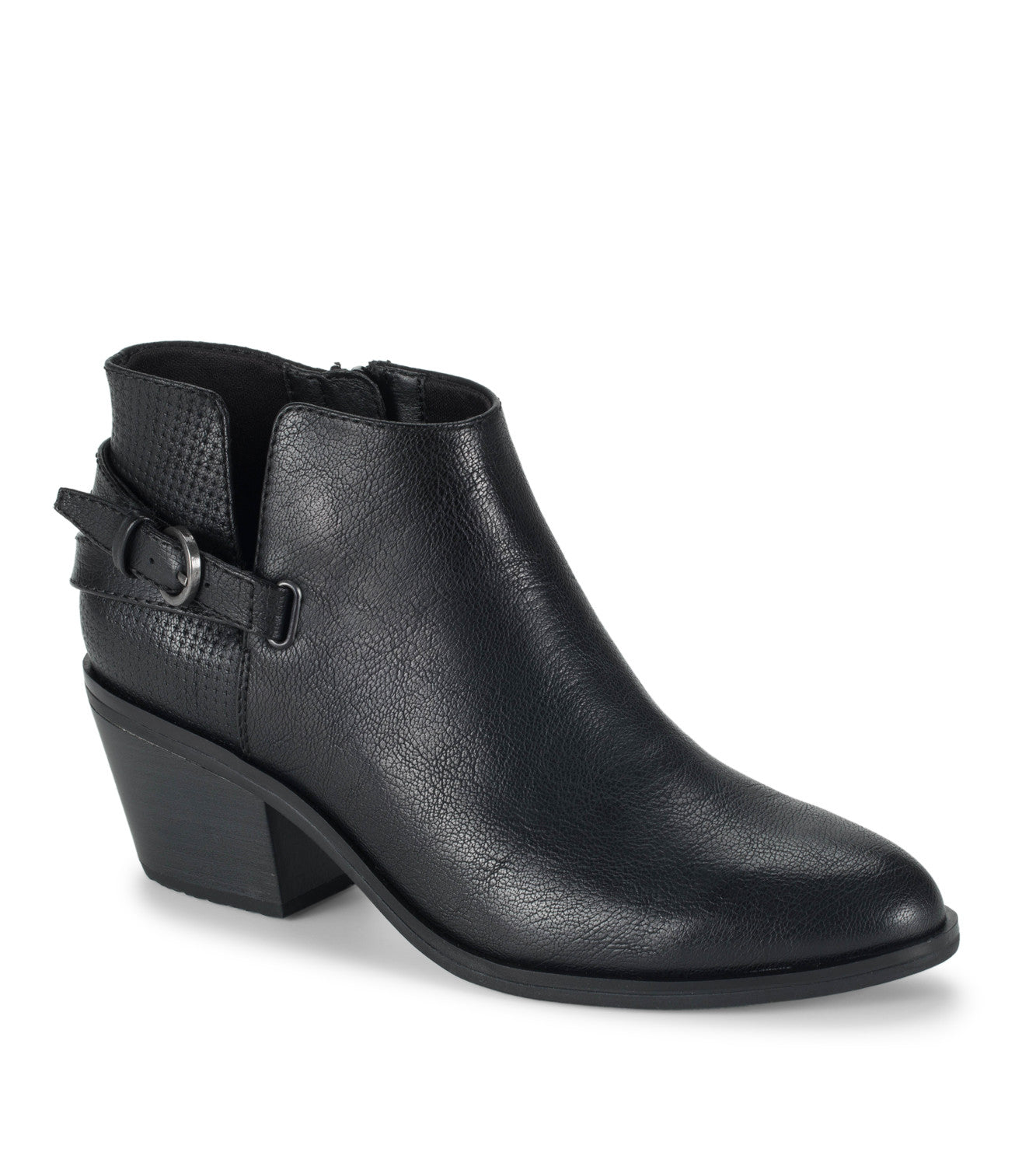 Shannen Block Heel Bootie - Black (BT30212)