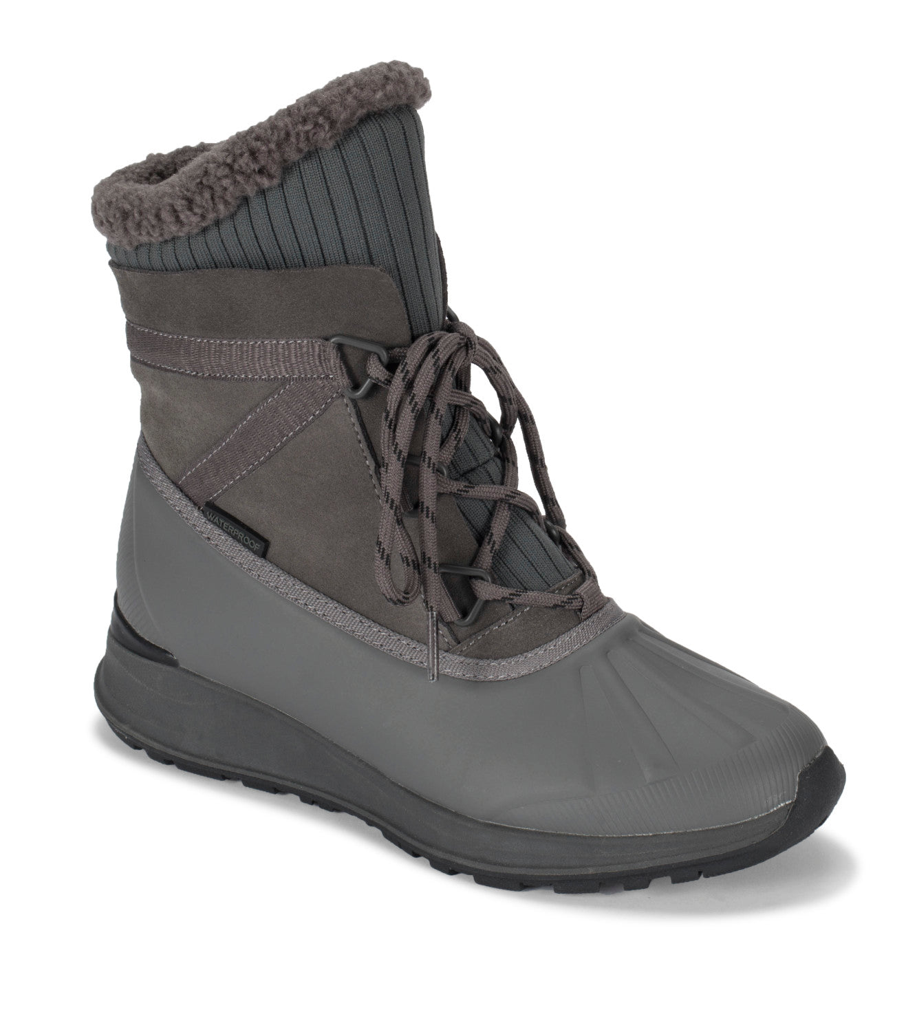 Bandie Waterproof Cold Weather Boot - Dark Grey Suede (BT28515)