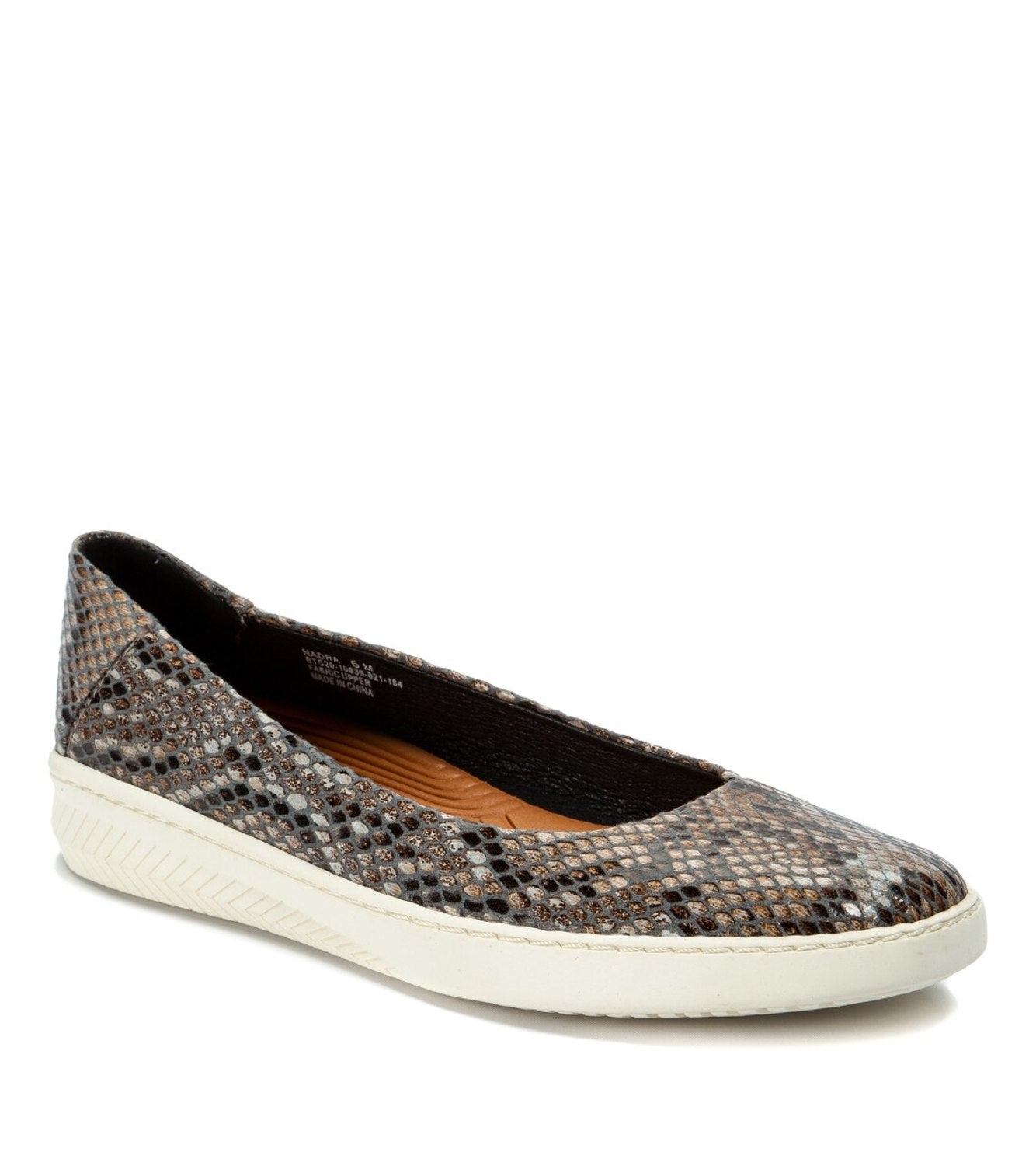 Nadra Slip On - Slate Grey Snake (BT27393)