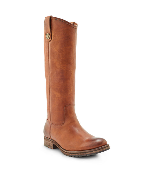 Melissa Double Sole Button Lug Tall - Bronze (FR40055-BRON)