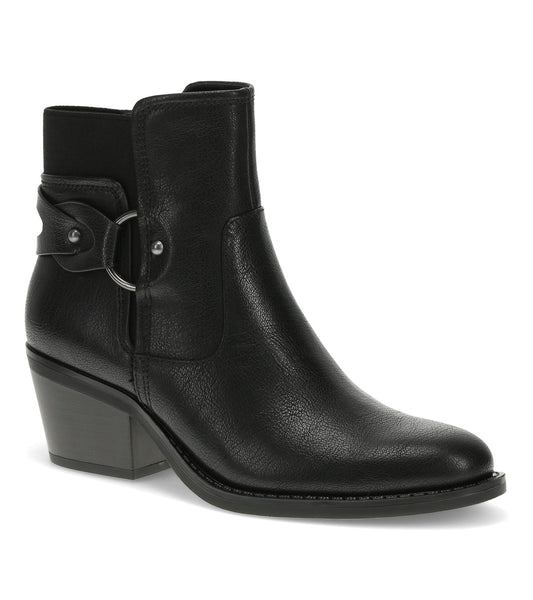 Luella Block Heel Bootie - Black (BT30783)