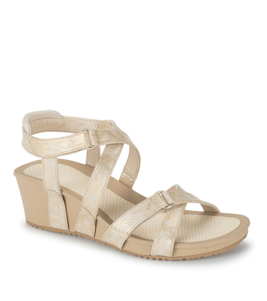 Racquel Wedge Sandal - Light Gold (BT29794)