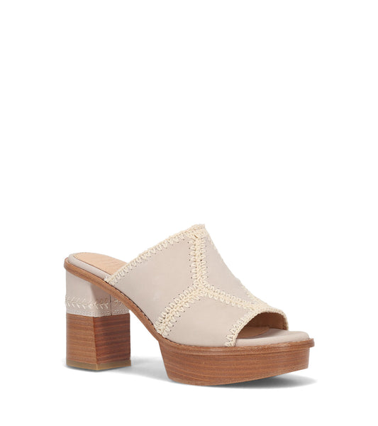 Pipa Crochet Platform Sandal - Ivory (FR41055-IVOR)