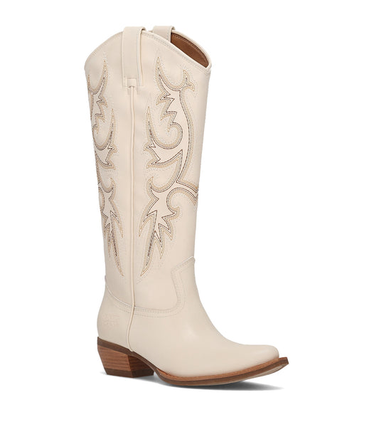 Irlene Tall Deco Stitch - Off White (FO10328)