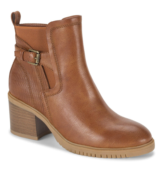 Fremily Block Heel Boot - Acorn (BT29414)