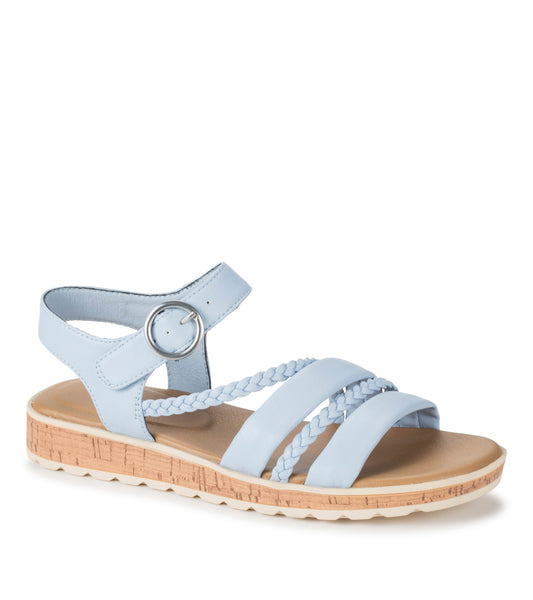 Gwyneth Slide Sandal - Sea Glass Blue (BT31157)