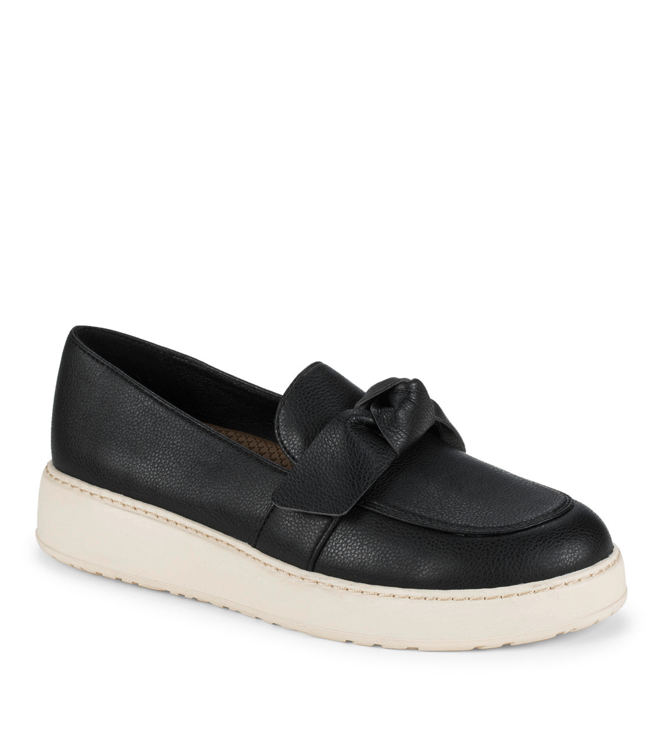 Ferdana Moc Toe Slip On - Black (BT31502)