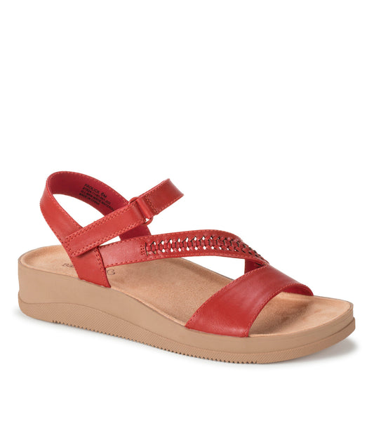 Frolick Wedge Sandal - Cherry Red (BT31395)