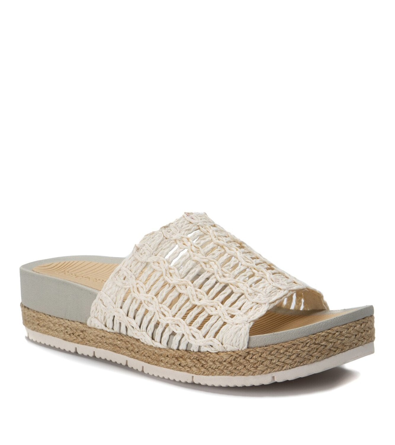 Monnie Slide Sandal - White (BT27058)