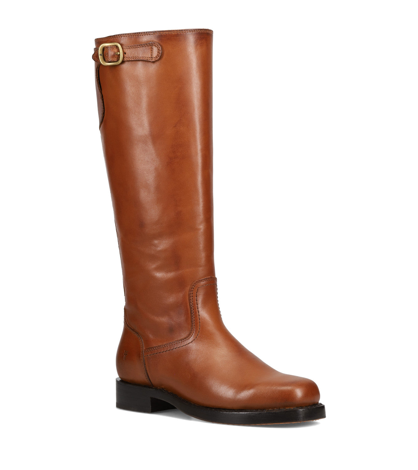 Campus Low Heel Tall Riding - Cognac (FR42112-COGN)