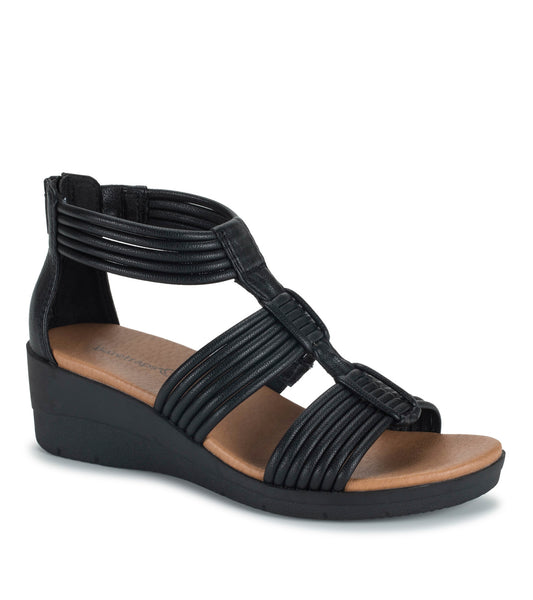 Keisha Wedge Sandal - Black (BT29858)