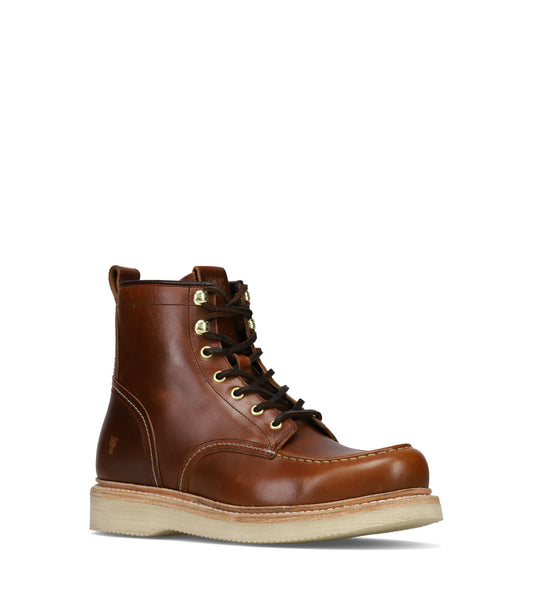 Hudson Workboot Wedge - Saddle (FR40902-SADD)