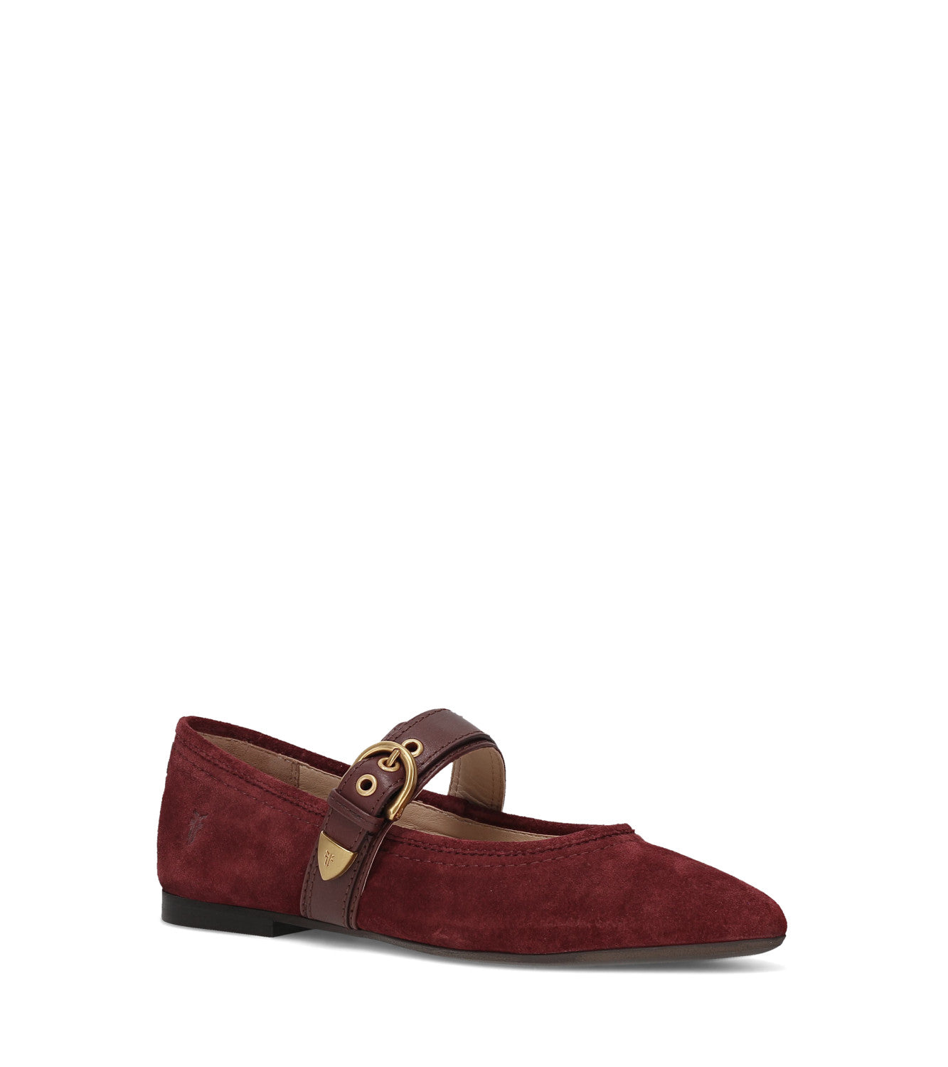 Heather Buckle Mary Jane - Garnet (FR42399-GARN)