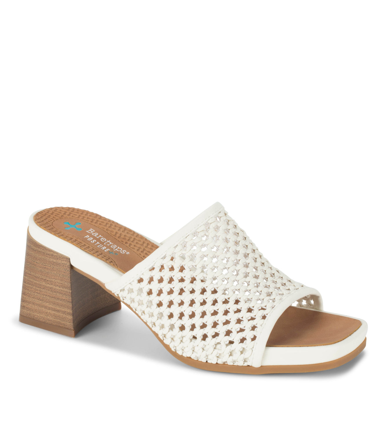 Brenda Block Heel Sandal - Cream (BT29717)