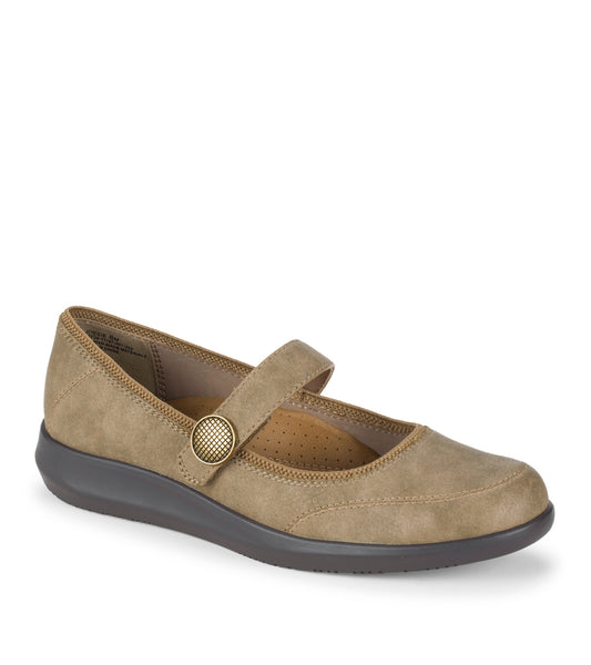 Joesie Mary Jane Flat - Light Mushroom (BT31619)