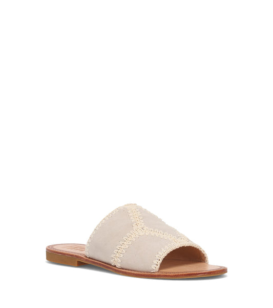 Ava Crochet Slide - Ivory (FR40911-IVOR)