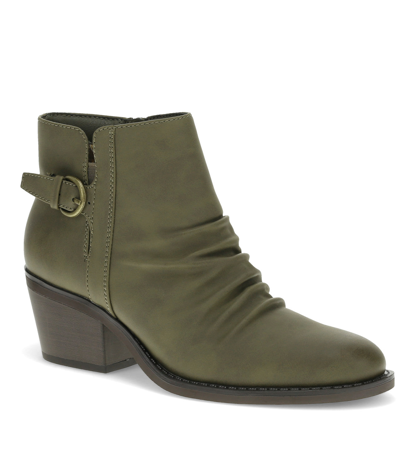 Linnea Block Heel Bootie - Moss Mist (BT30855)