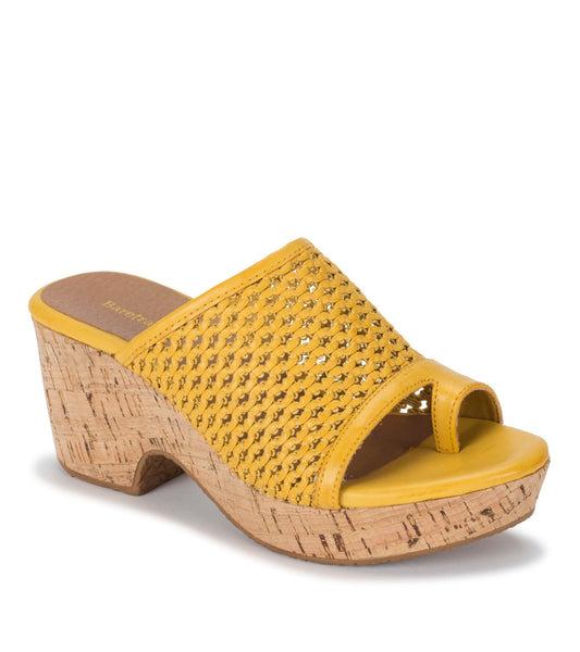 Bethie Wedge Sandal - Mellow Yellow (BT29107)