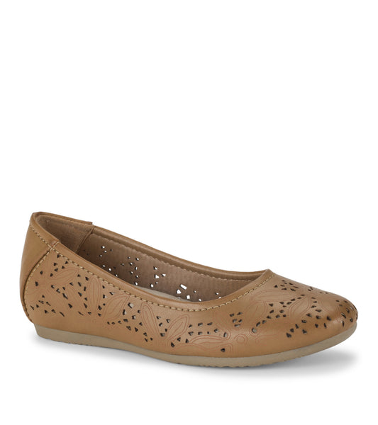 Mariah Casual Flat - Caramel (BT24819)