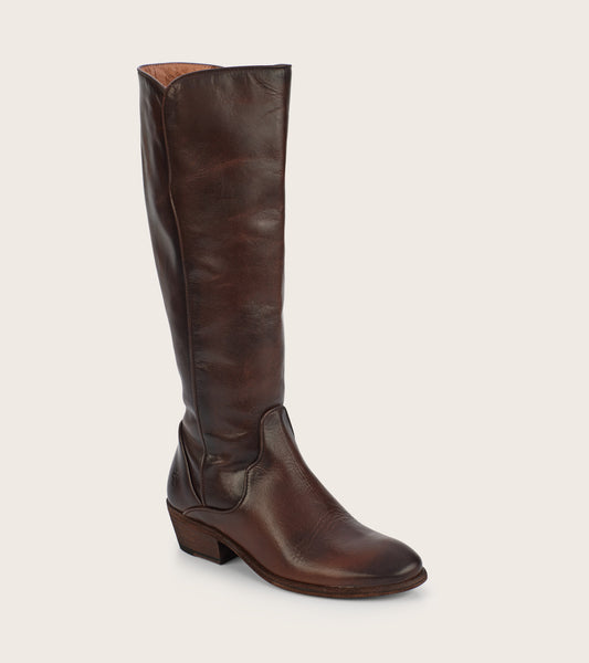 Carson Piping Tall - Dark Brown (3470357-DBN)