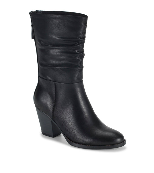 Camila Mid Calf Boot - Black (BT30256)