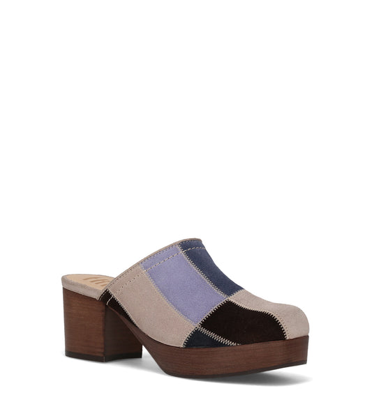 Campus Clog Patchwork - Blue Multi (FR42376-BLUM)