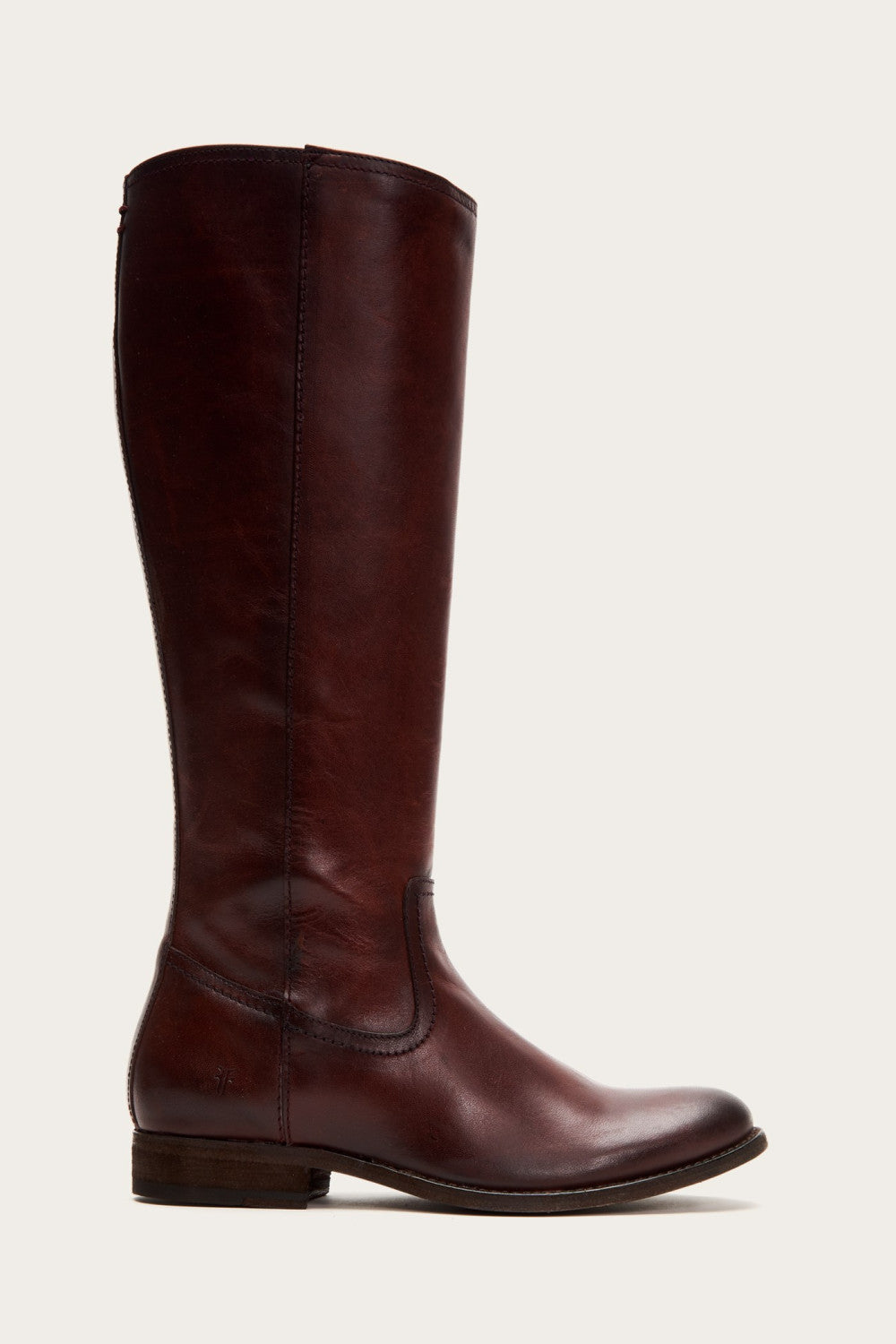 Melissa Inside Zip Tall - Mahogany (3470894-MHG)