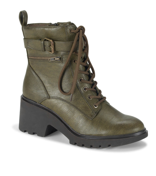 Dani Lace Up Boot - Dark Jade (BT30009)