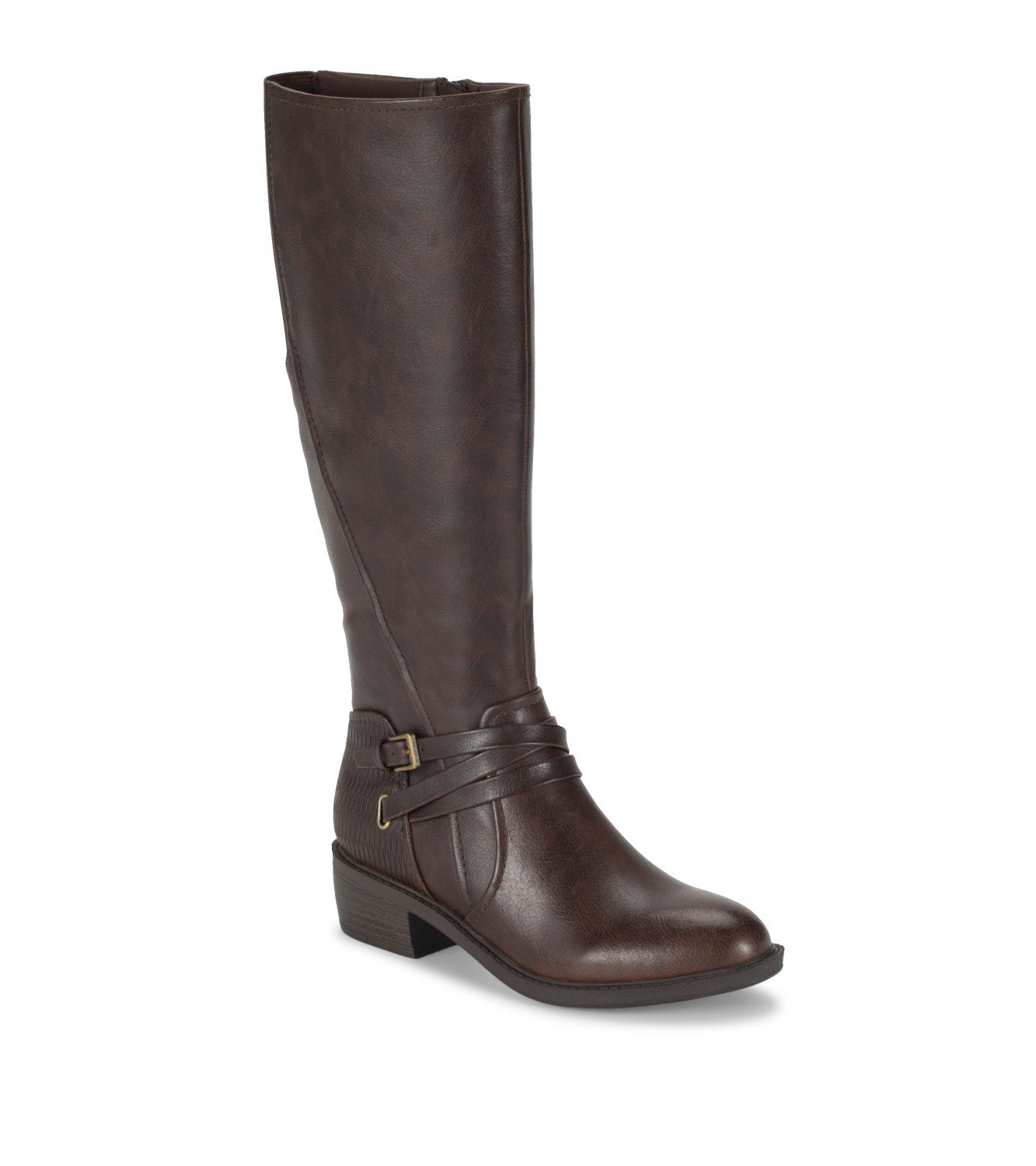 Stratford Wide Calf Riding Boot - Dark Brown (BT30007WC)