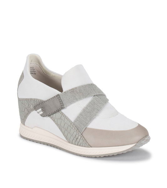 Johanna Wedge Sneaker - White (BT27838)