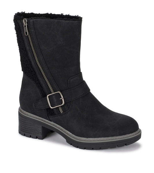Alary Mid Calf Boot - Black (BT28370)