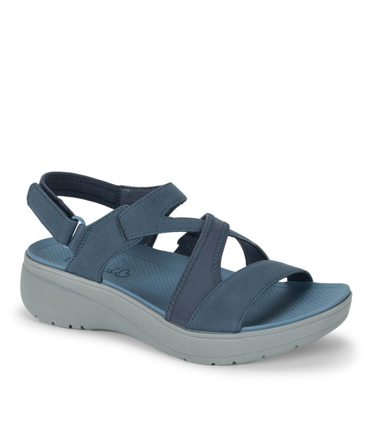 Temira Wedge Sandal - Navy Blue (BT29826)