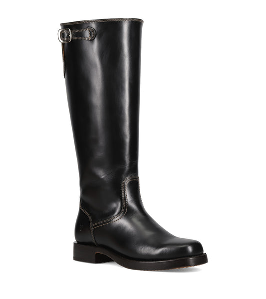 Campus Low Heel Tall Riding Wc - Black (FR42112WC-BLAC)