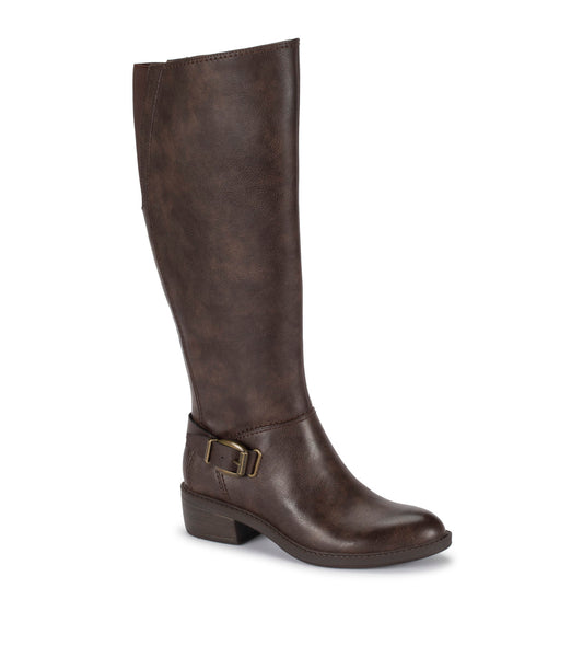 Sasson Wide Calf Tall Boot - Dark Brown (BT28484WC)