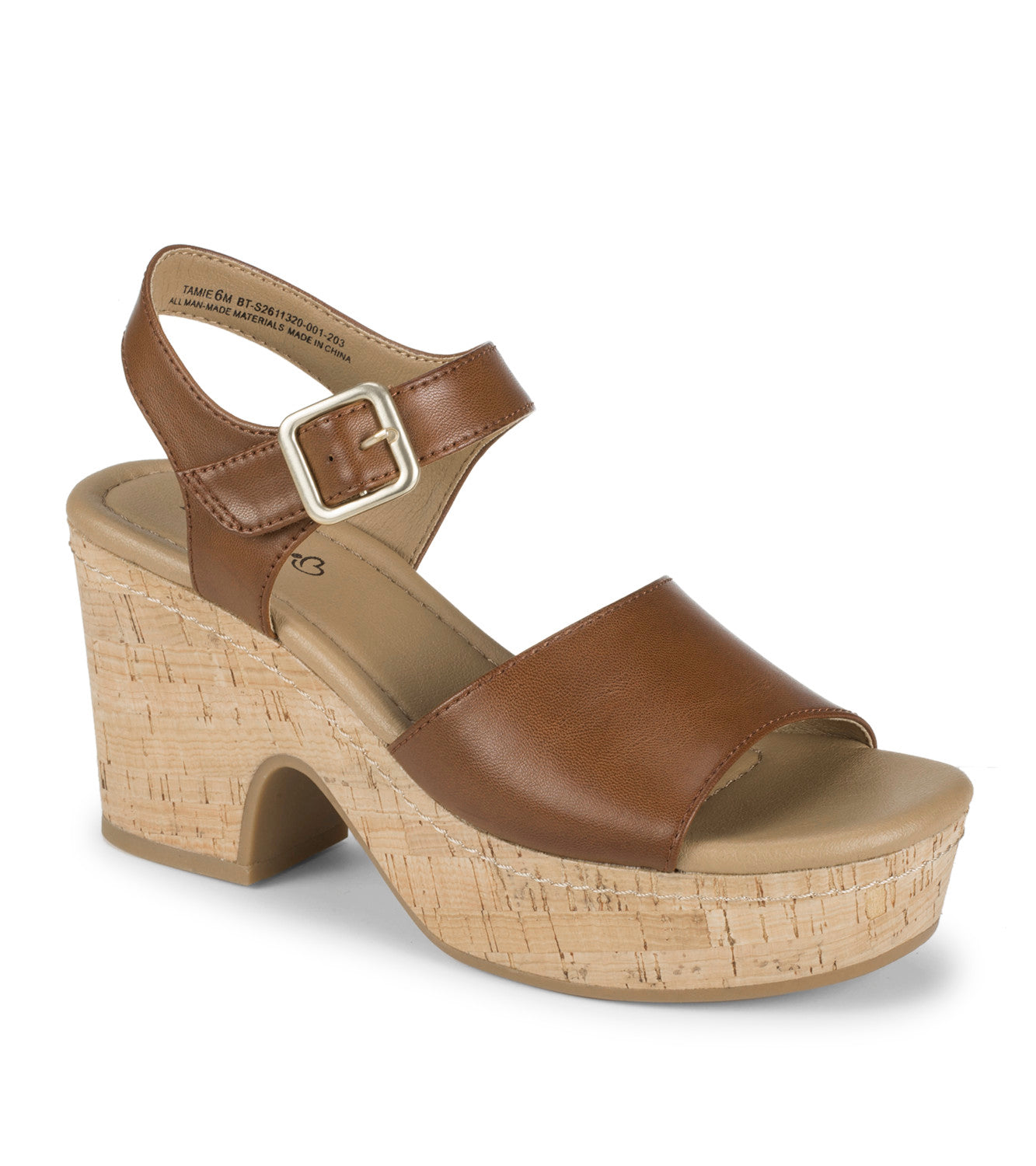 Tamie Wedge Sandal - Brown (BT31914)