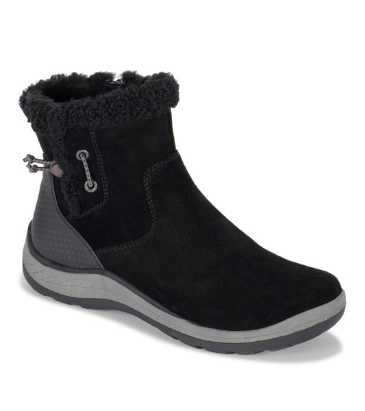 Kalina Cold Weather Bootie - Black Suede (BT28452)