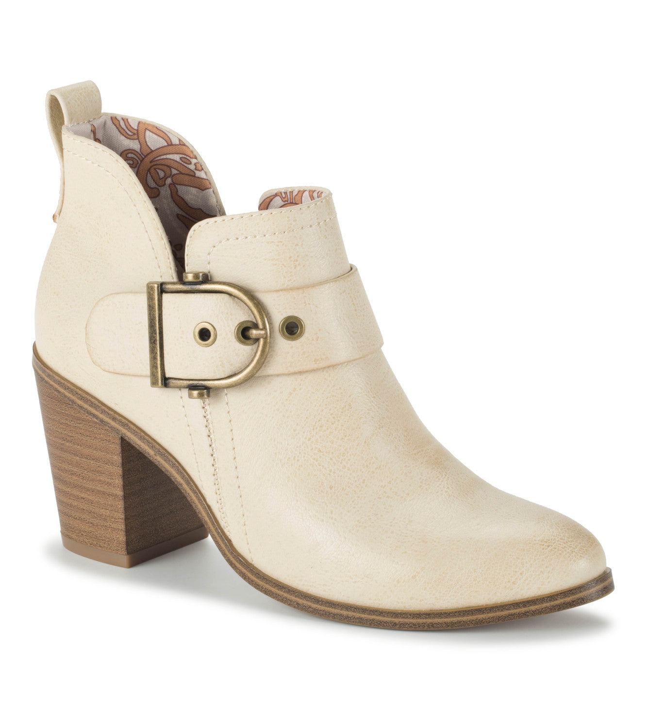 Karina Block Heel Ankle Bootie - Milkyway (BT30136)