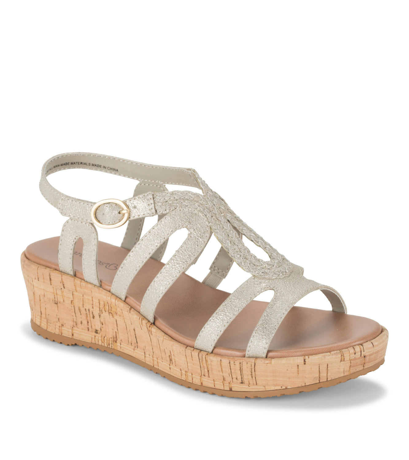 Wilma Wedge Sandal - Champagne (BT30352)