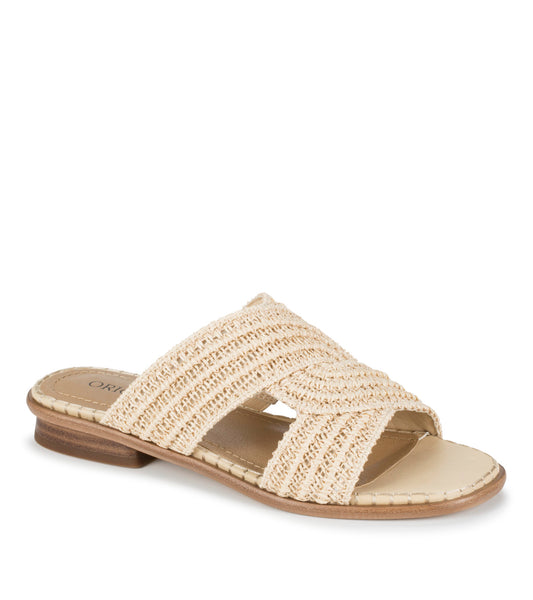 Navene Slide Sandal - Light Natural (OR10044)